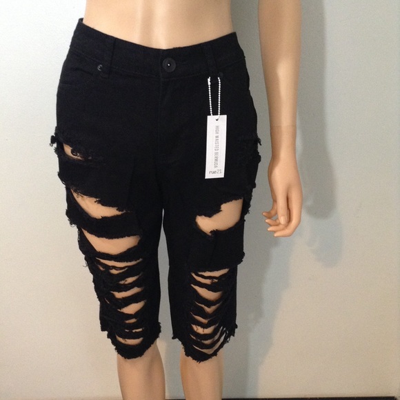 Rue21 Pants - Ripped Design Bermuda Shorts (Last 1)